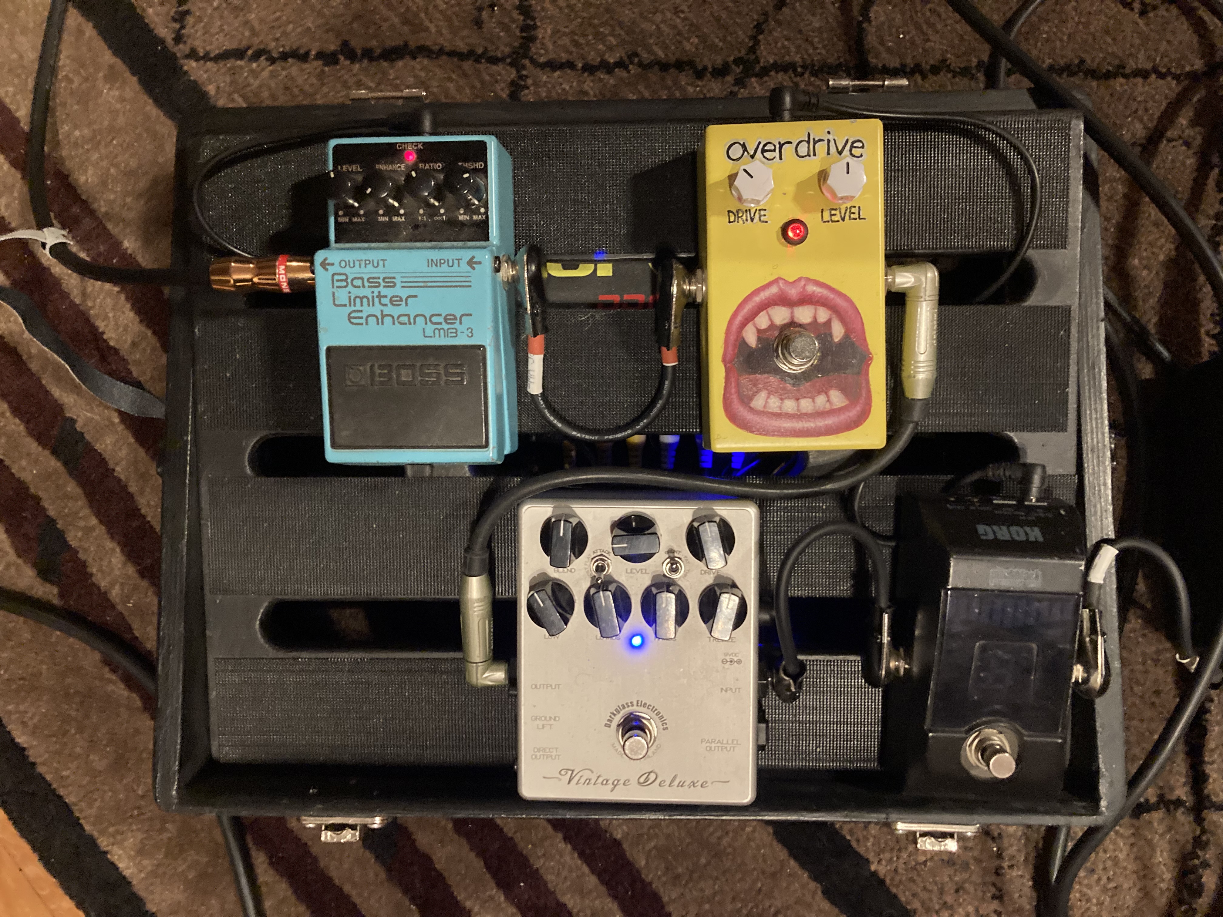 Glen's pedalboard